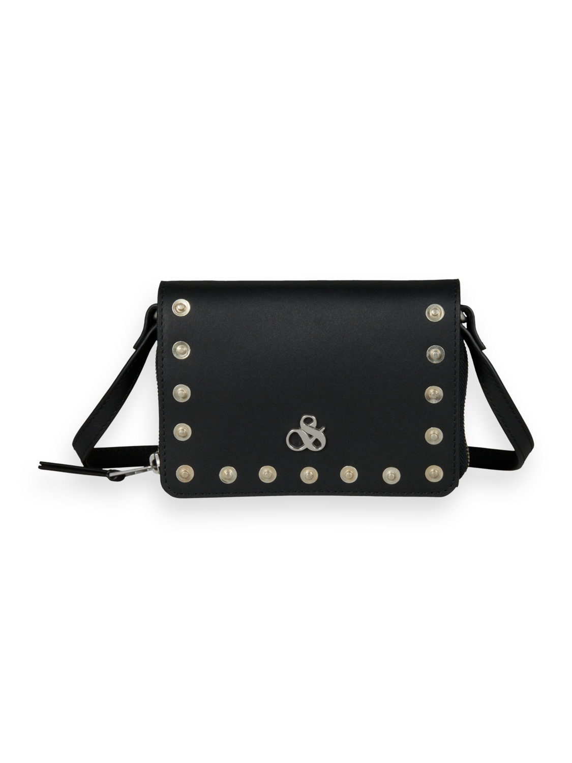 CROSSBODY WALLET WITH RIVETS