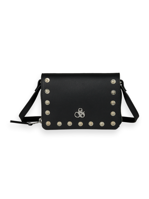 CROSSBODY WALLET WITH RIVETS