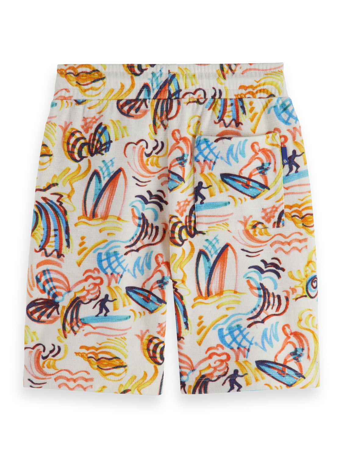 MID-LENGTH - ALL-OVER PRINTED SWEATSHORTS