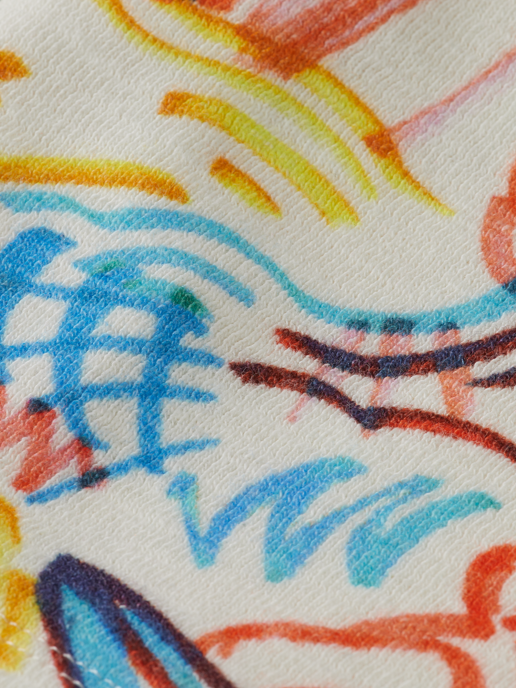 MID-LENGTH - ALL-OVER PRINTED SWEATSHORTS