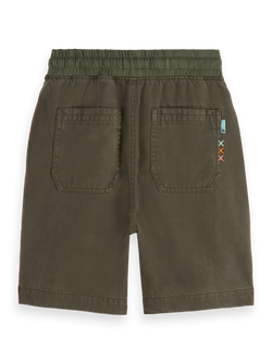 RELAXED-SLIM-FIT - TENCEL SHORTS