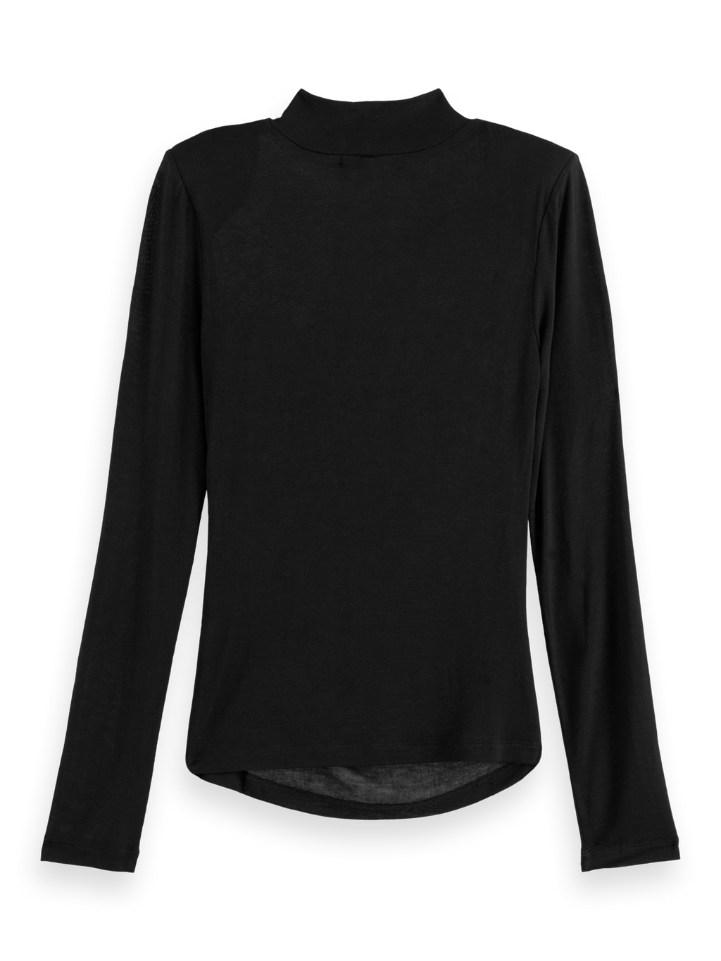 SHOULDER PADDED LONG SLEEVE TOP