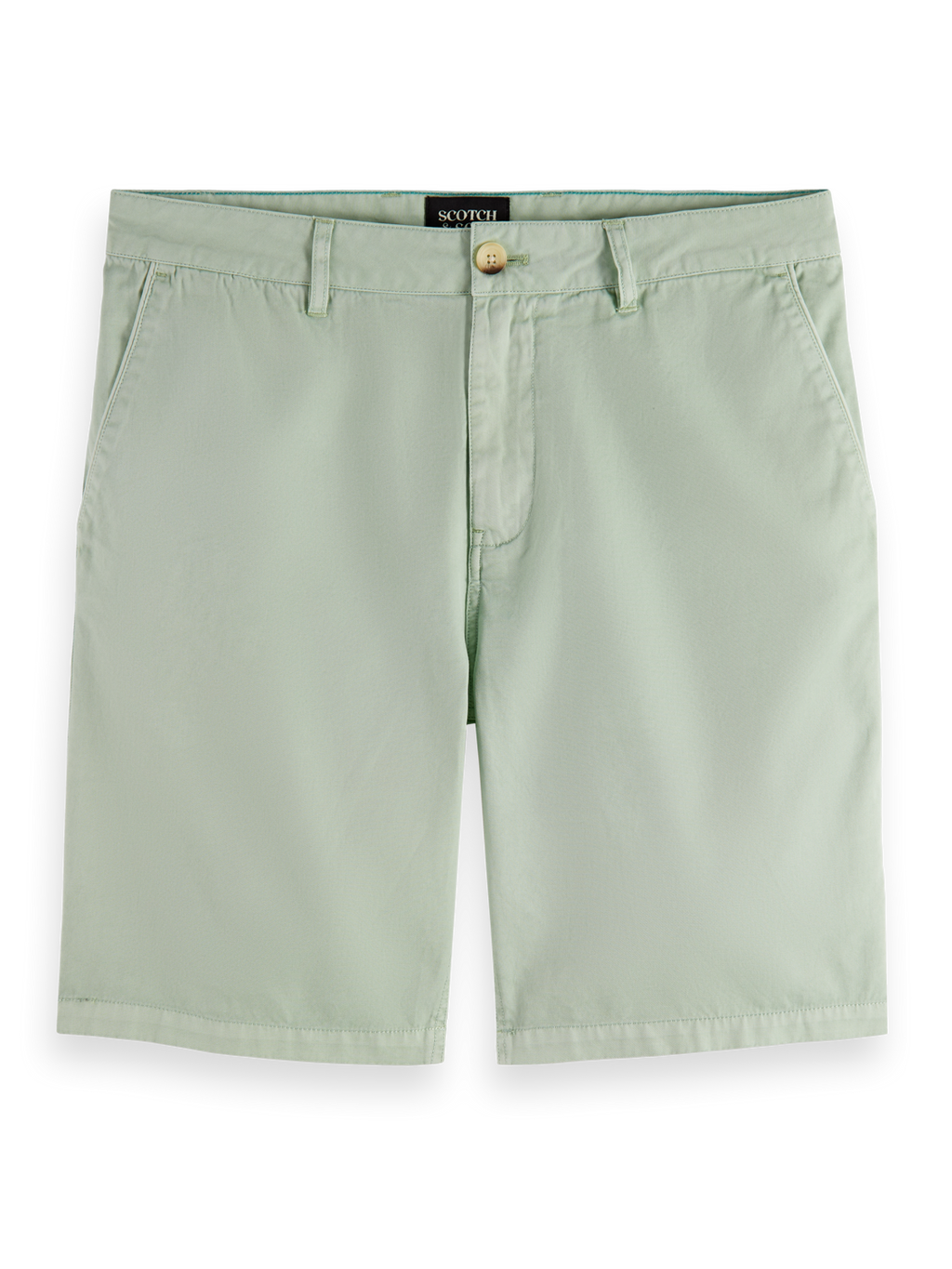 STUART - COTTON-BLEND TWILL SHORTS