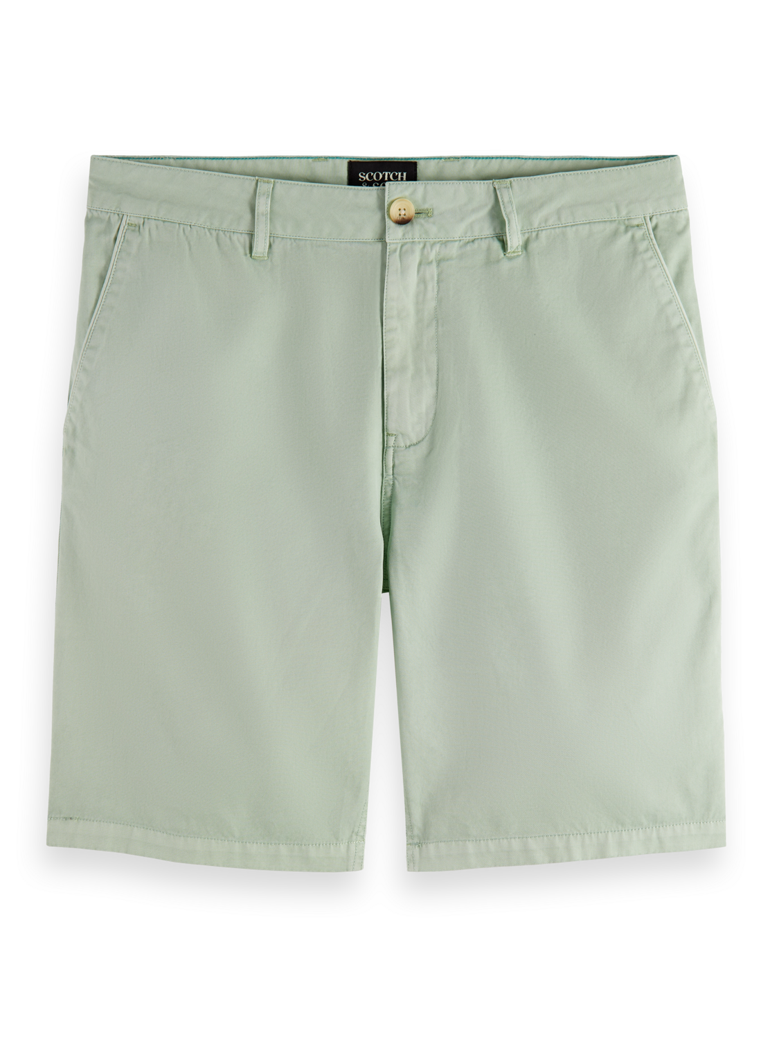 STUART - COTTON-BLEND TWILL SHORTS