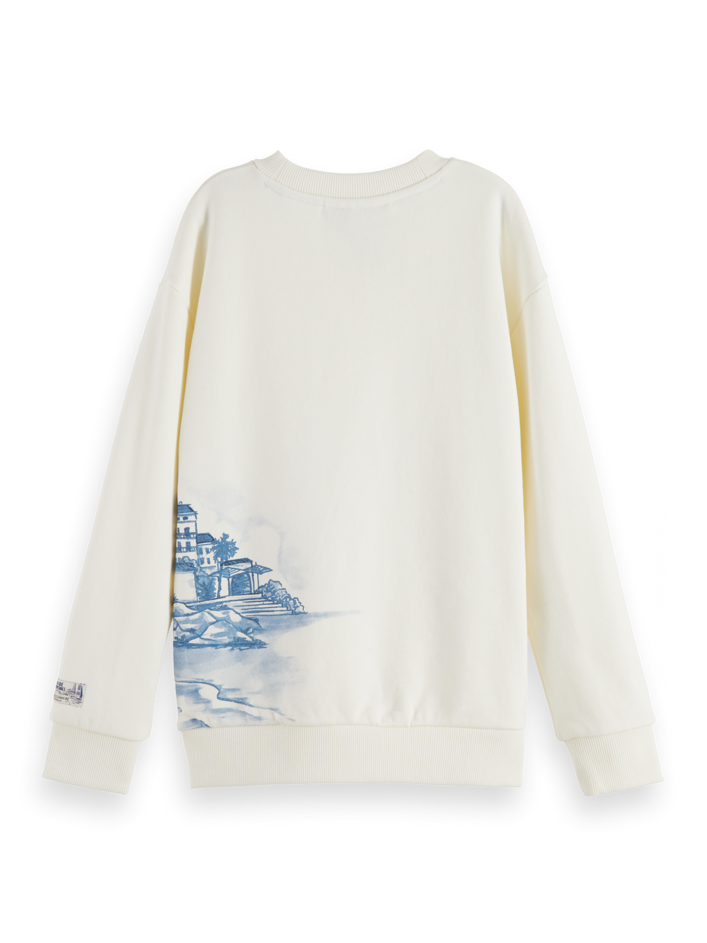 RELAXED-FIT PLACED ARTWORK SWEATSHIRT