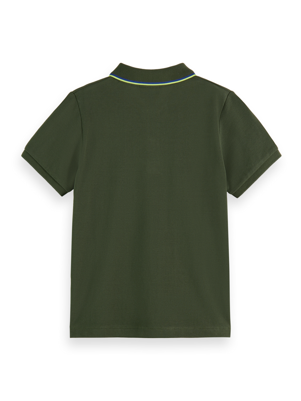 PIQUE POLO WITH TIPPING