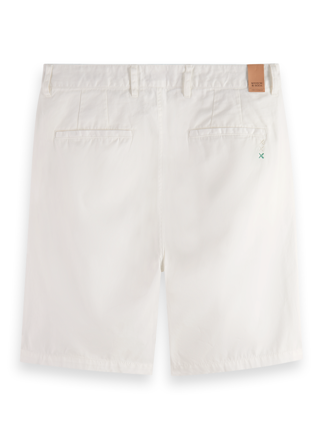 STUART - COTTON-BLEND TWILL SHORTS
