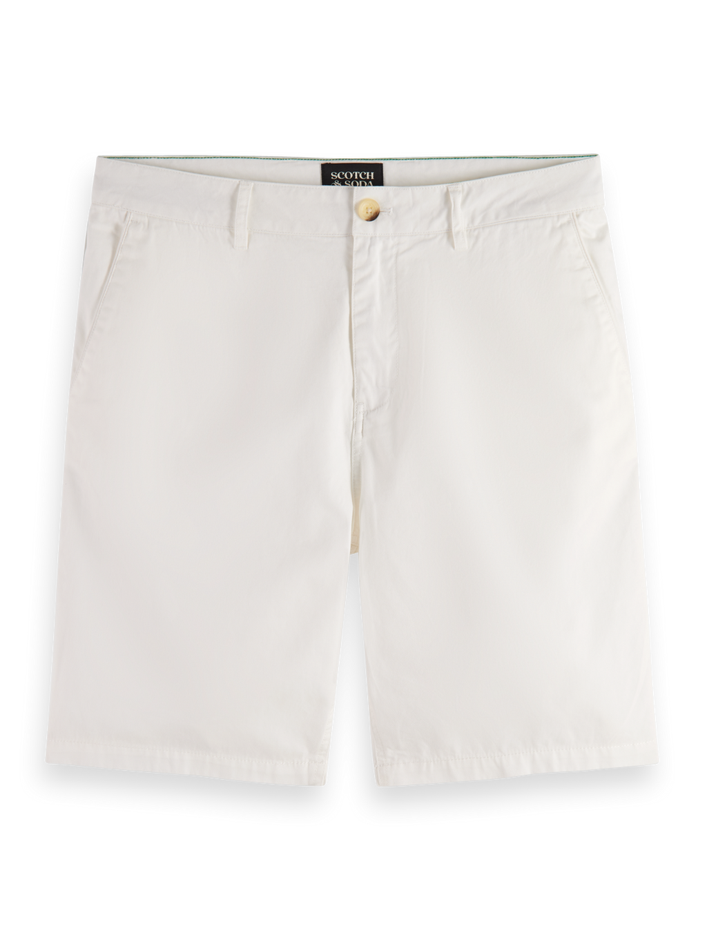 STUART - COTTON-BLEND TWILL SHORTS