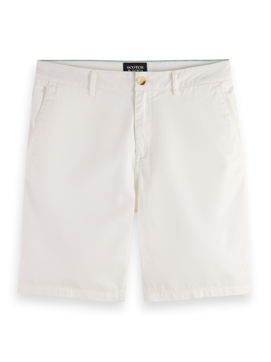 STUART - COTTON-BLEND TWILL SHORTS