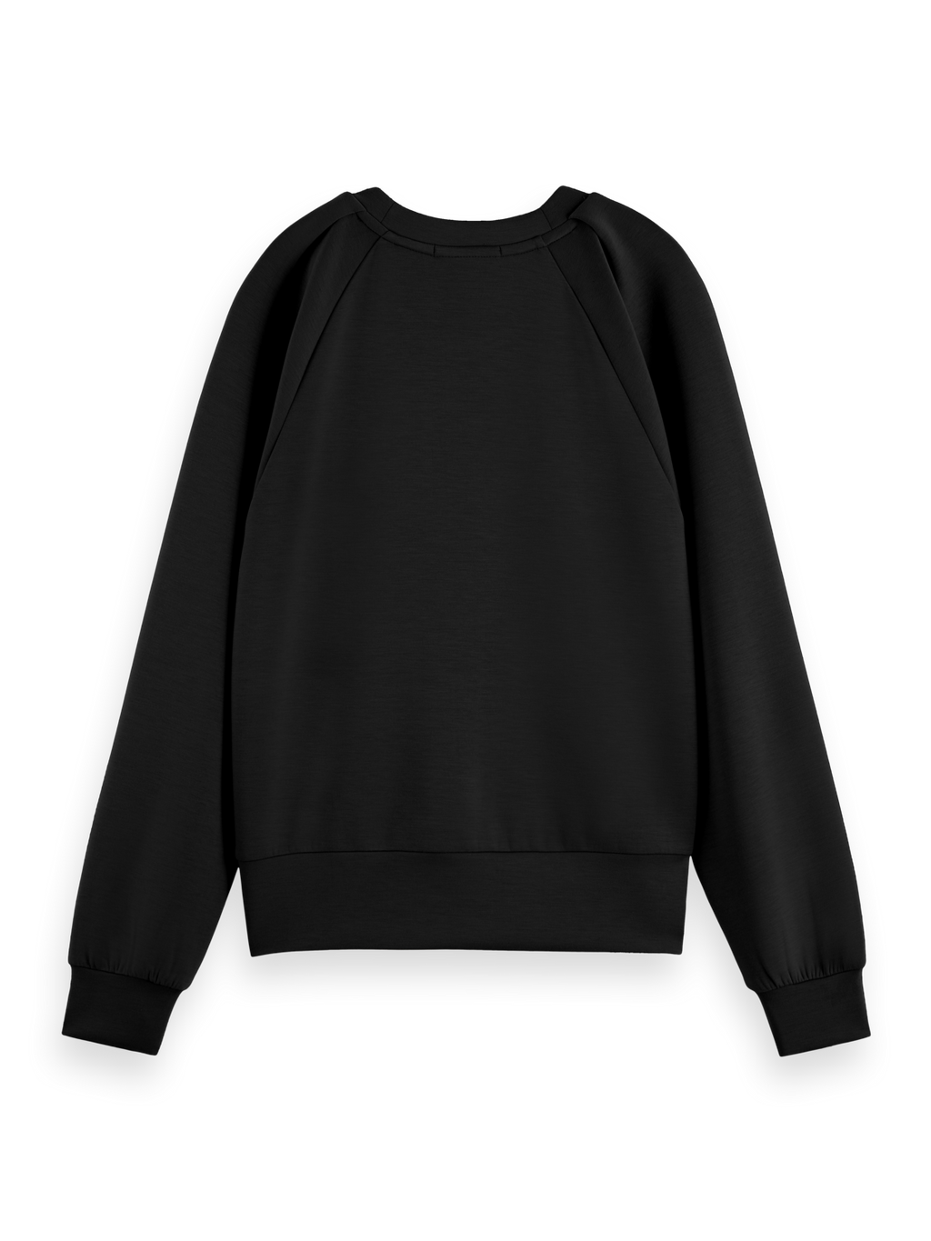 PLEATED SHOULDER SWEATSHIRT
