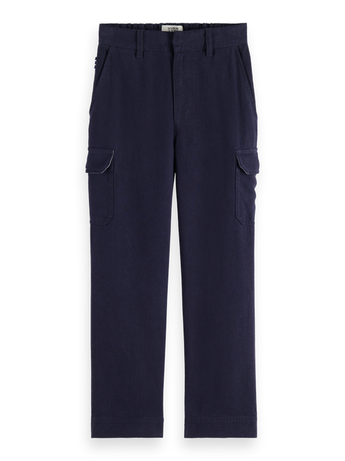 WIDE LEG LYOCELL CARGO PANT