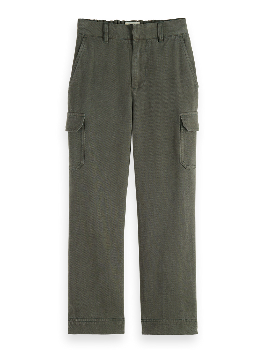 WIDE LEG LYOCELL CARGO PANT