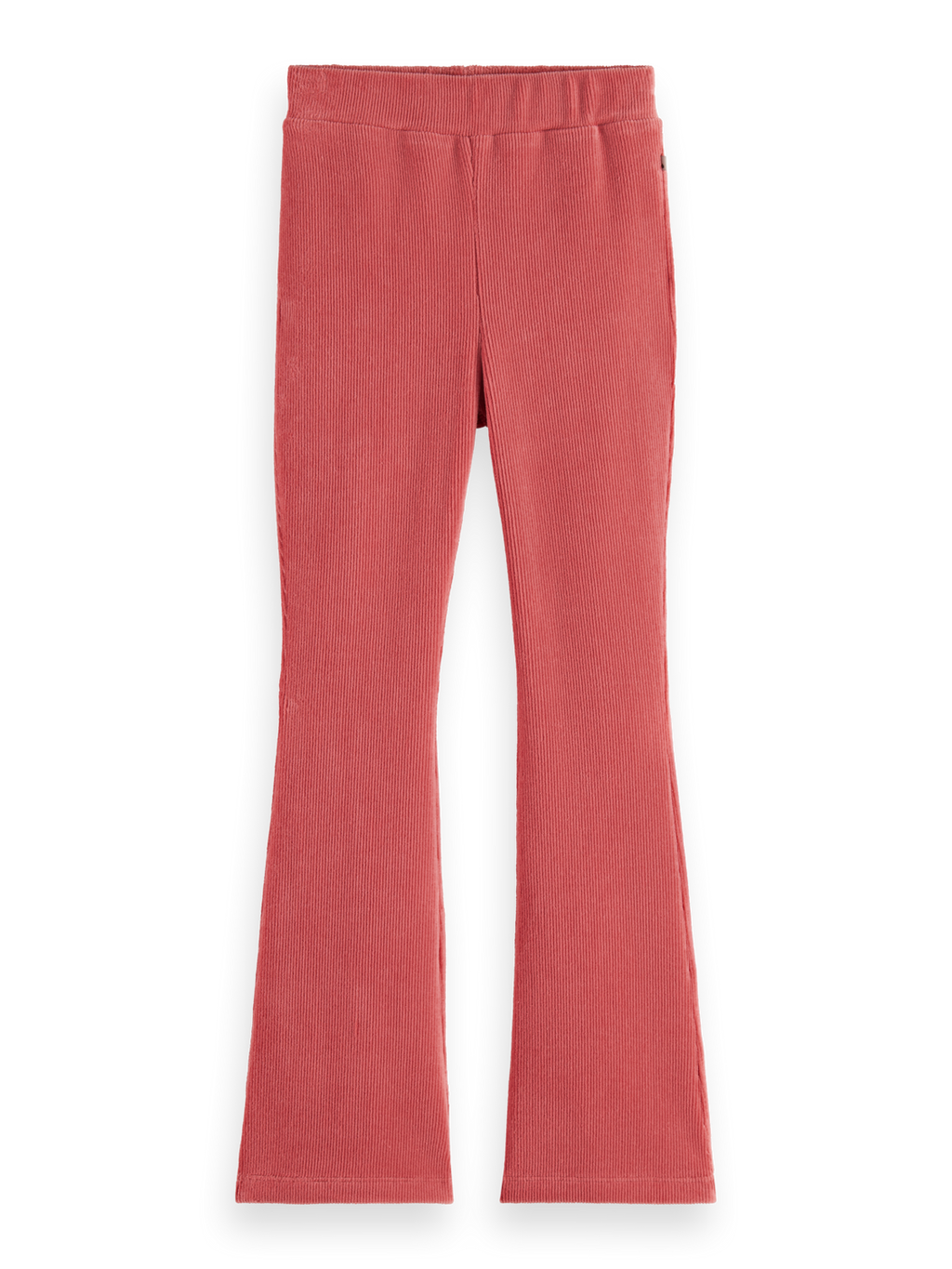 VELVET CORD FLARE LEGGING