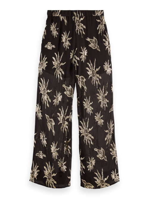 ELENI MYSTIC SKY LUREX PYJAMA PANT