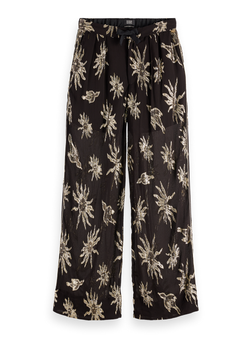 ELENI MYSTIC SKY LUREX PYJAMA PANT