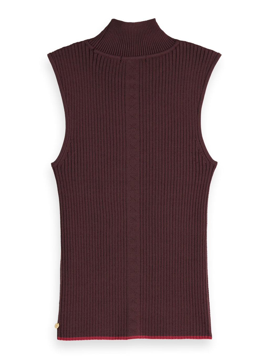RIBBED KNITTED TANK