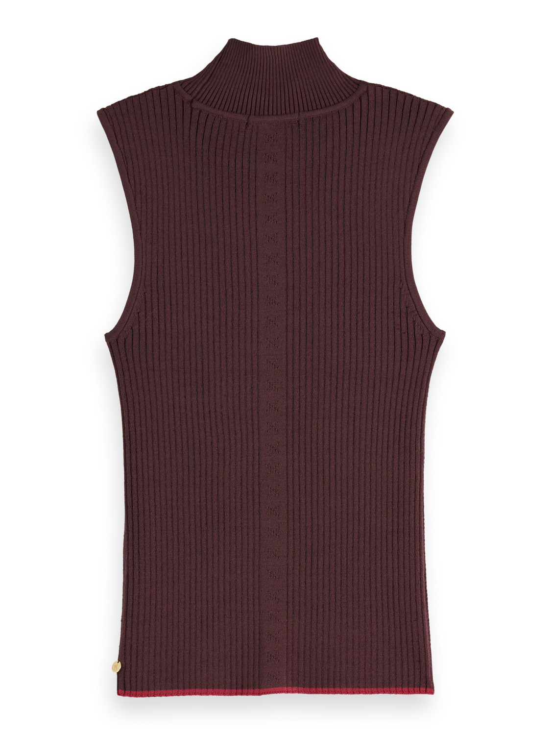 RIBBED KNITTED TANK