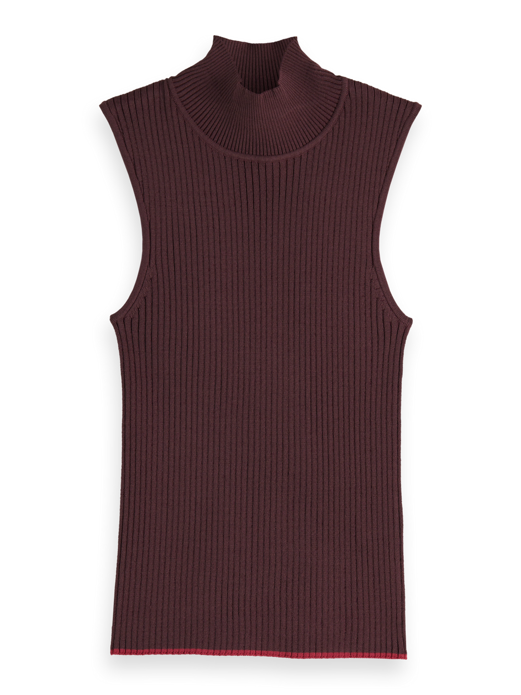 RIBBED KNITTED TANK