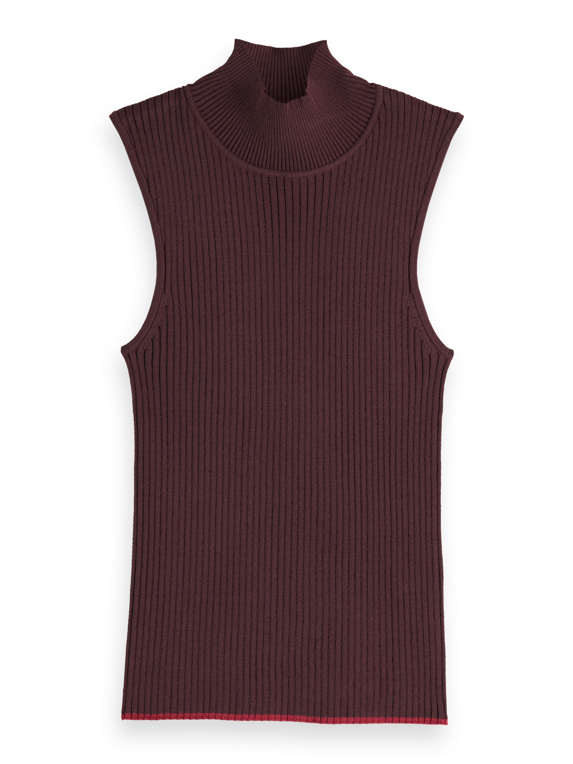 RIBBED KNITTED TANK
