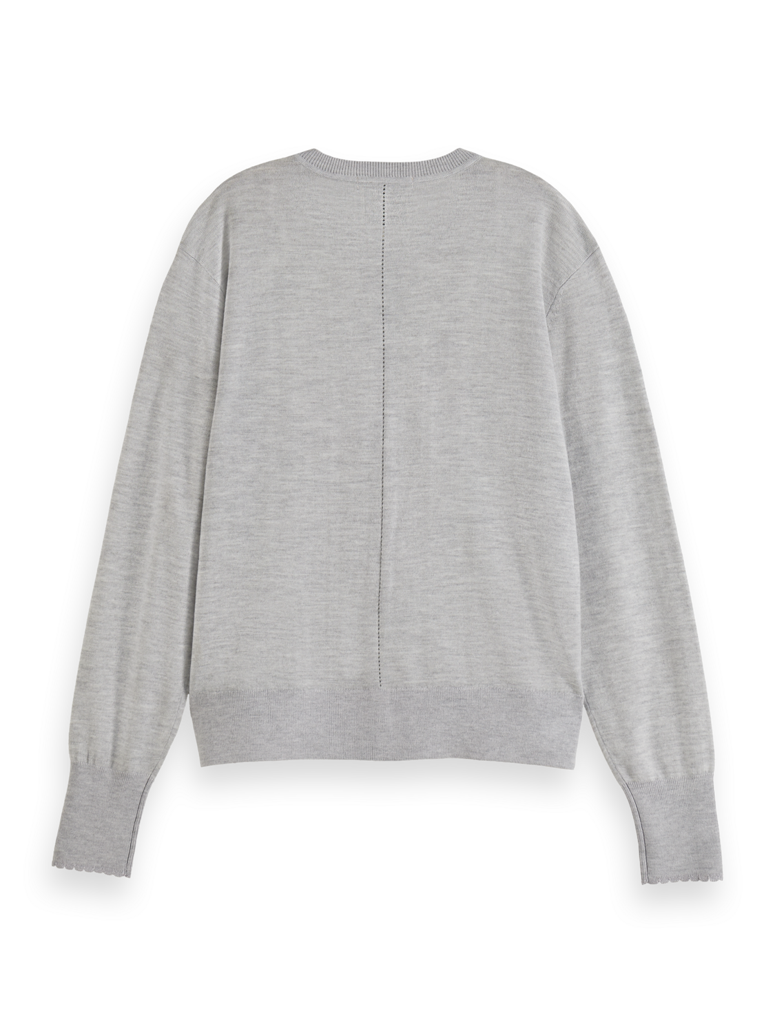 CREW NECK RELAXED CARDIGAN