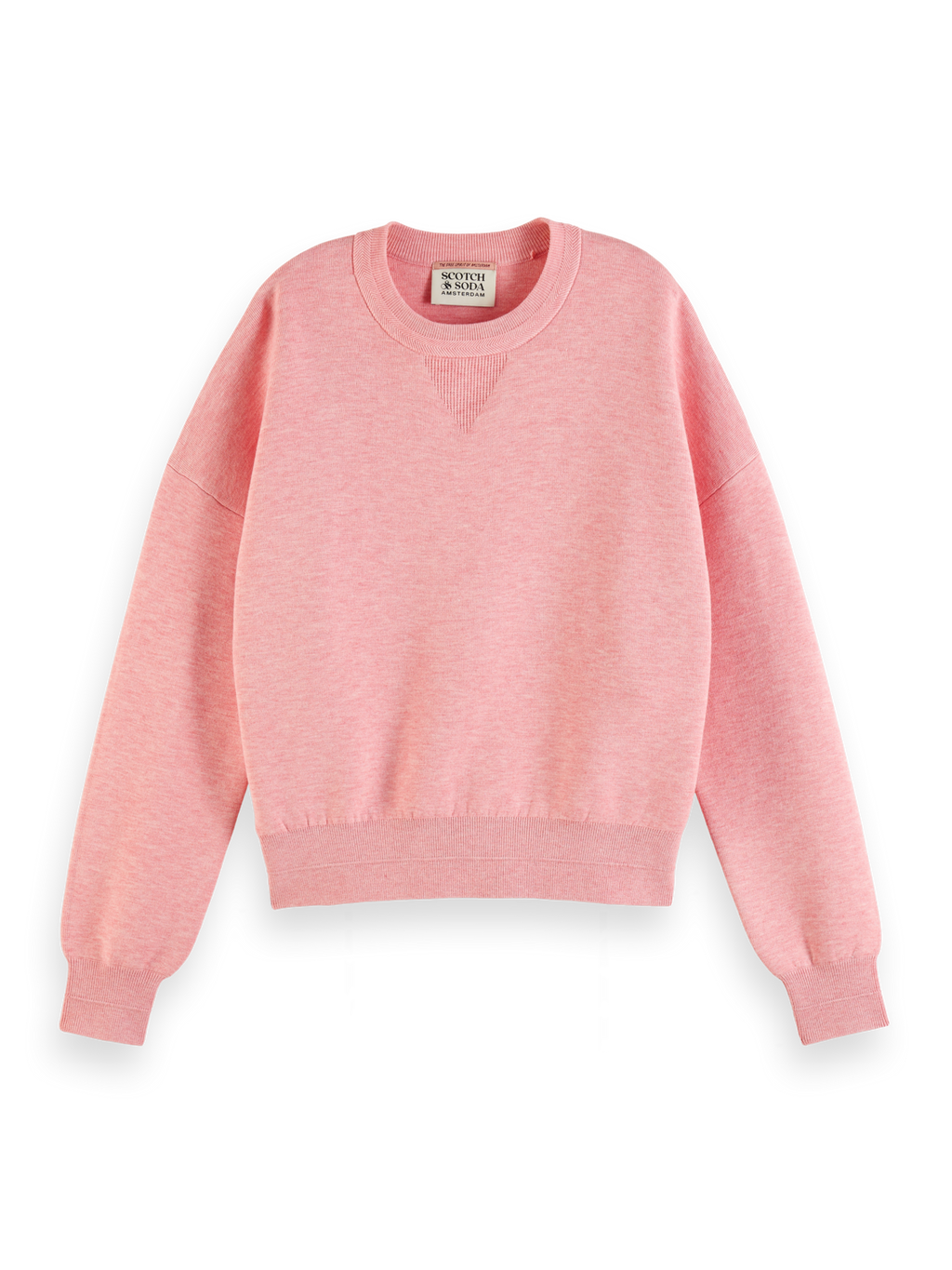 COMPACT KNITTED RELAXED PULLOVER