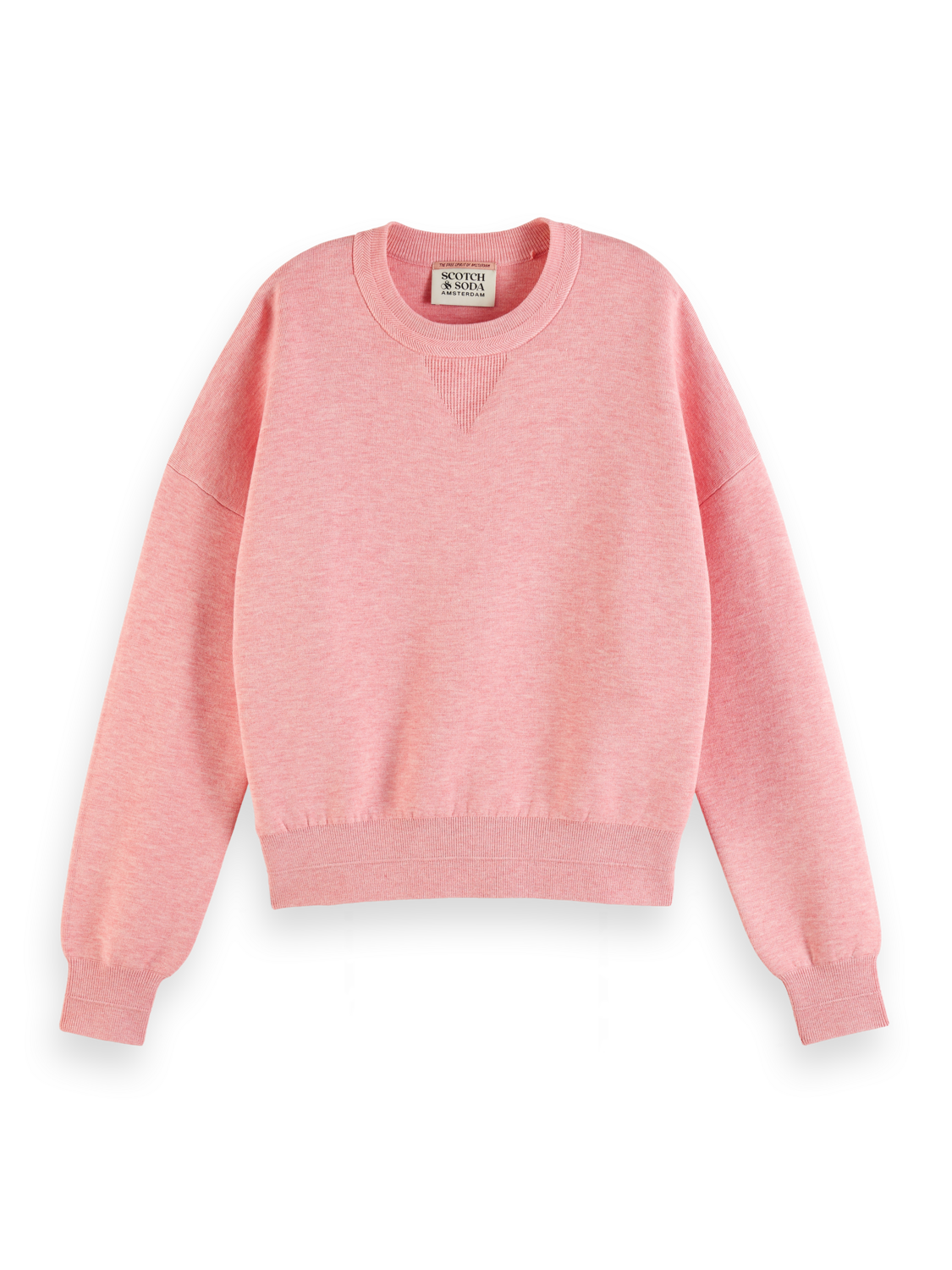 COMPACT KNITTED RELAXED PULLOVER