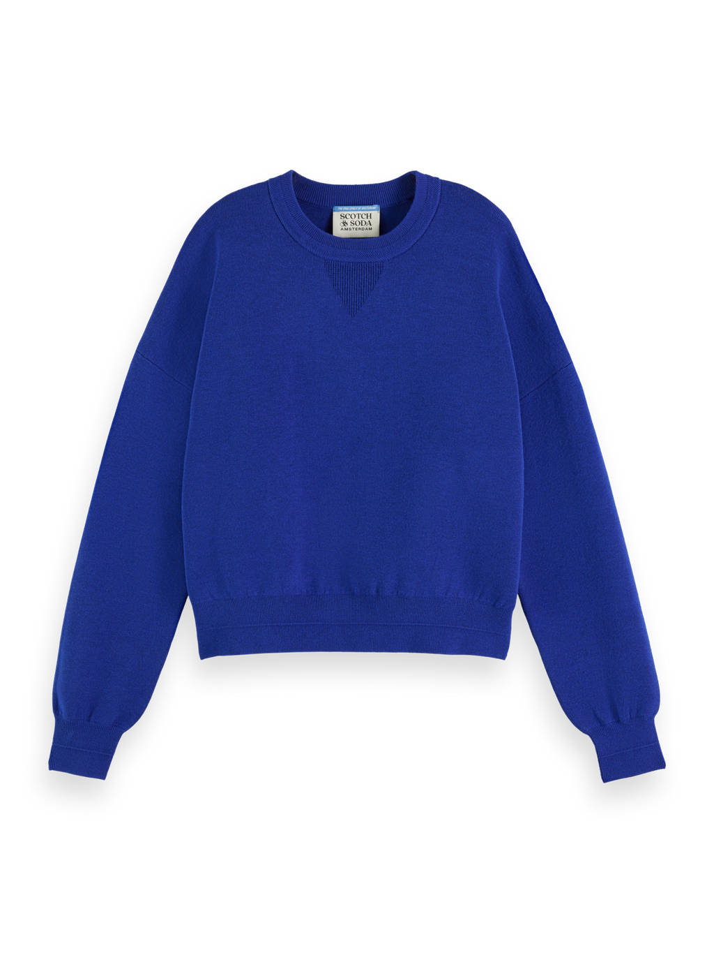 COMPACT KNITTED RELAXED PULLOVER