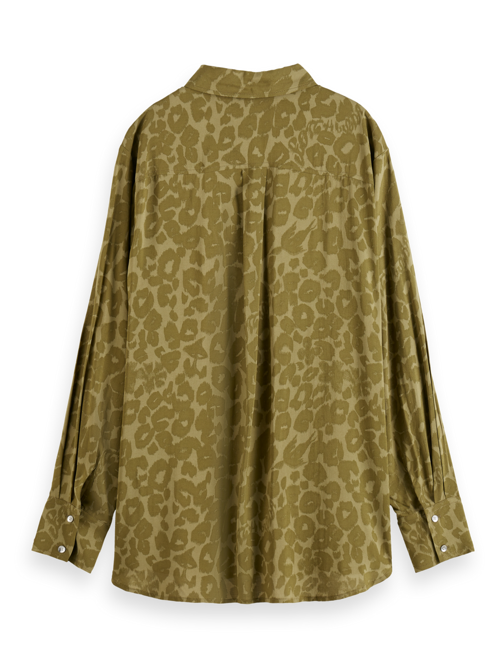 VISCOSE PRINTED RELAXED FIT SHIRT