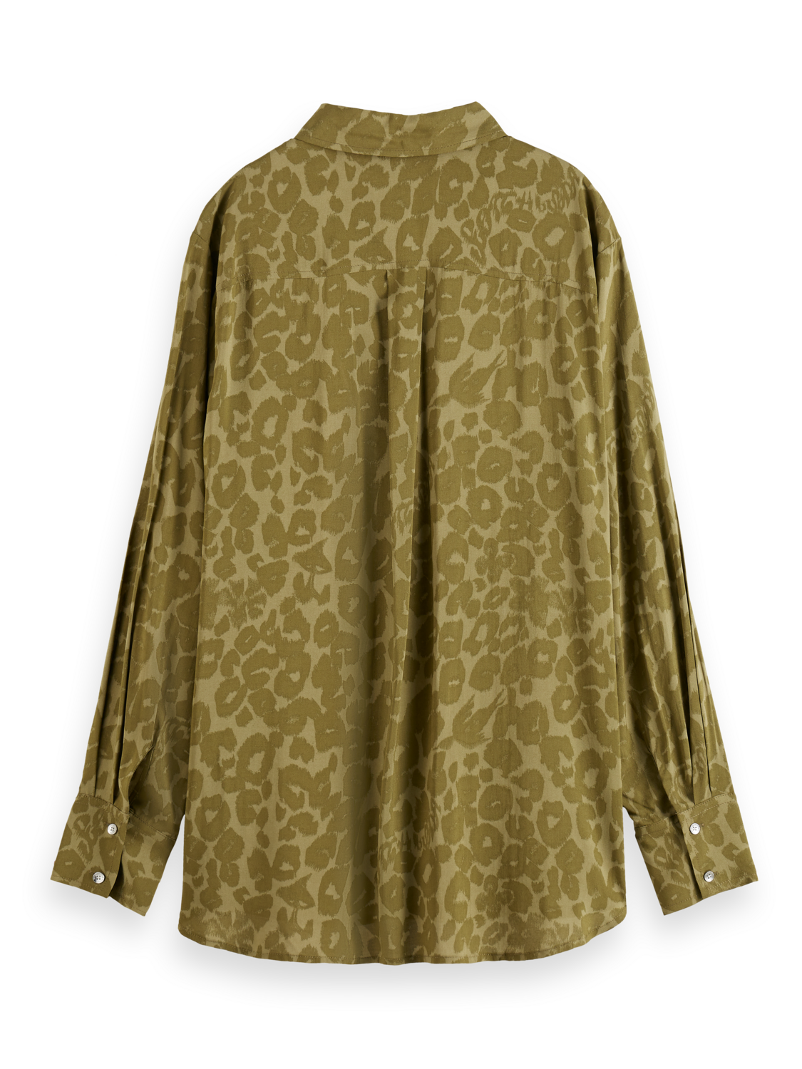 VISCOSE PRINTED RELAXED FIT SHIRT