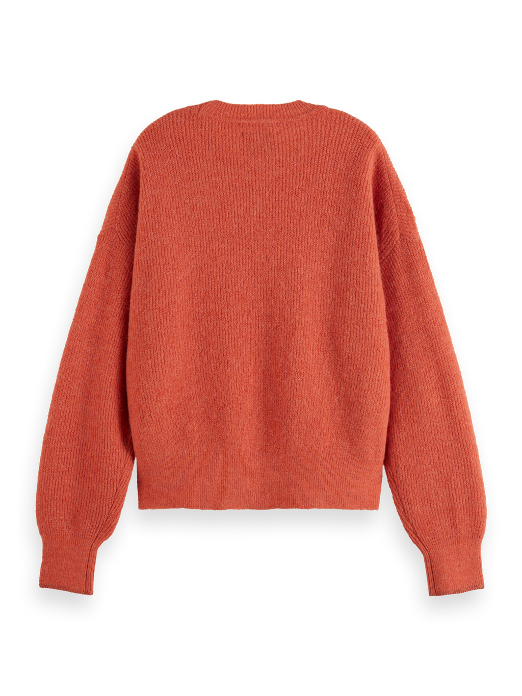 FUZZY CREW NECK PULLOVER