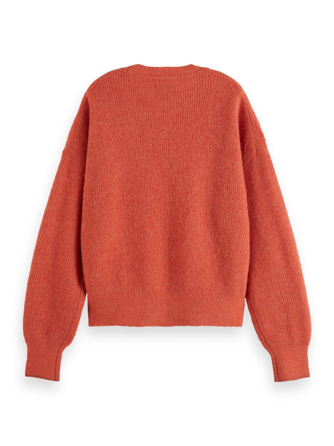 FUZZY CREW NECK PULLOVER