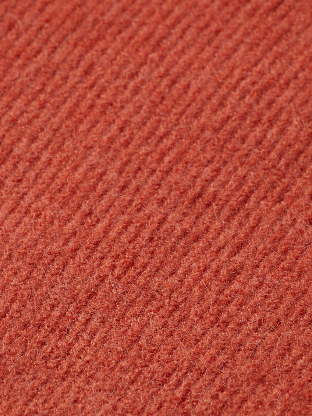 FUZZY CREW NECK PULLOVER