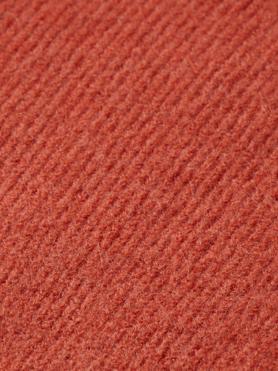 FUZZY CREW NECK PULLOVER