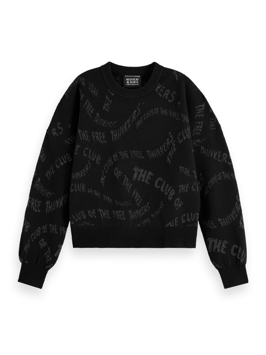 JACQUARD RELAXED PULLOVER