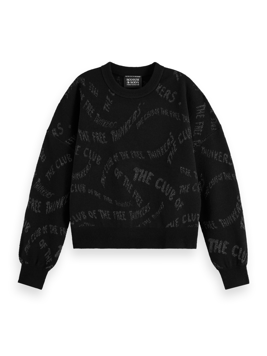JACQUARD RELAXED PULLOVER