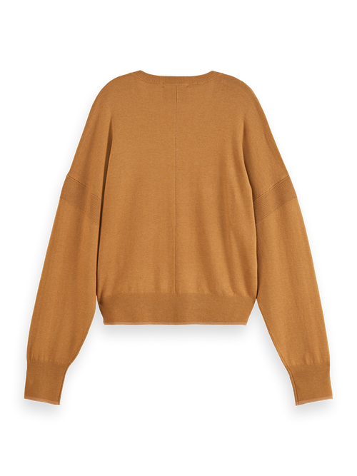 CORE V-NECK RELAXED PULLOVER