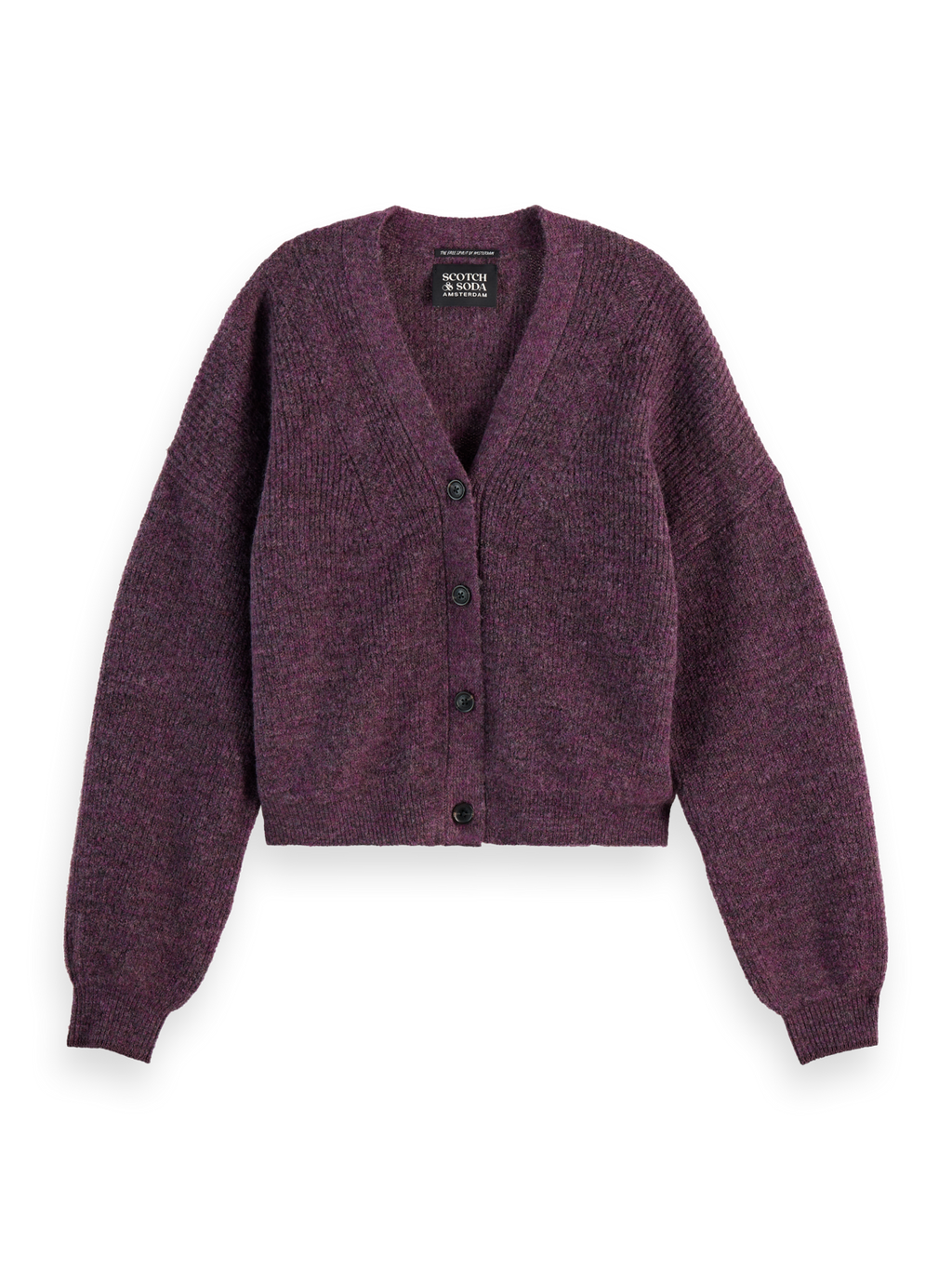 FUZZY RELAXED CARDIGAN