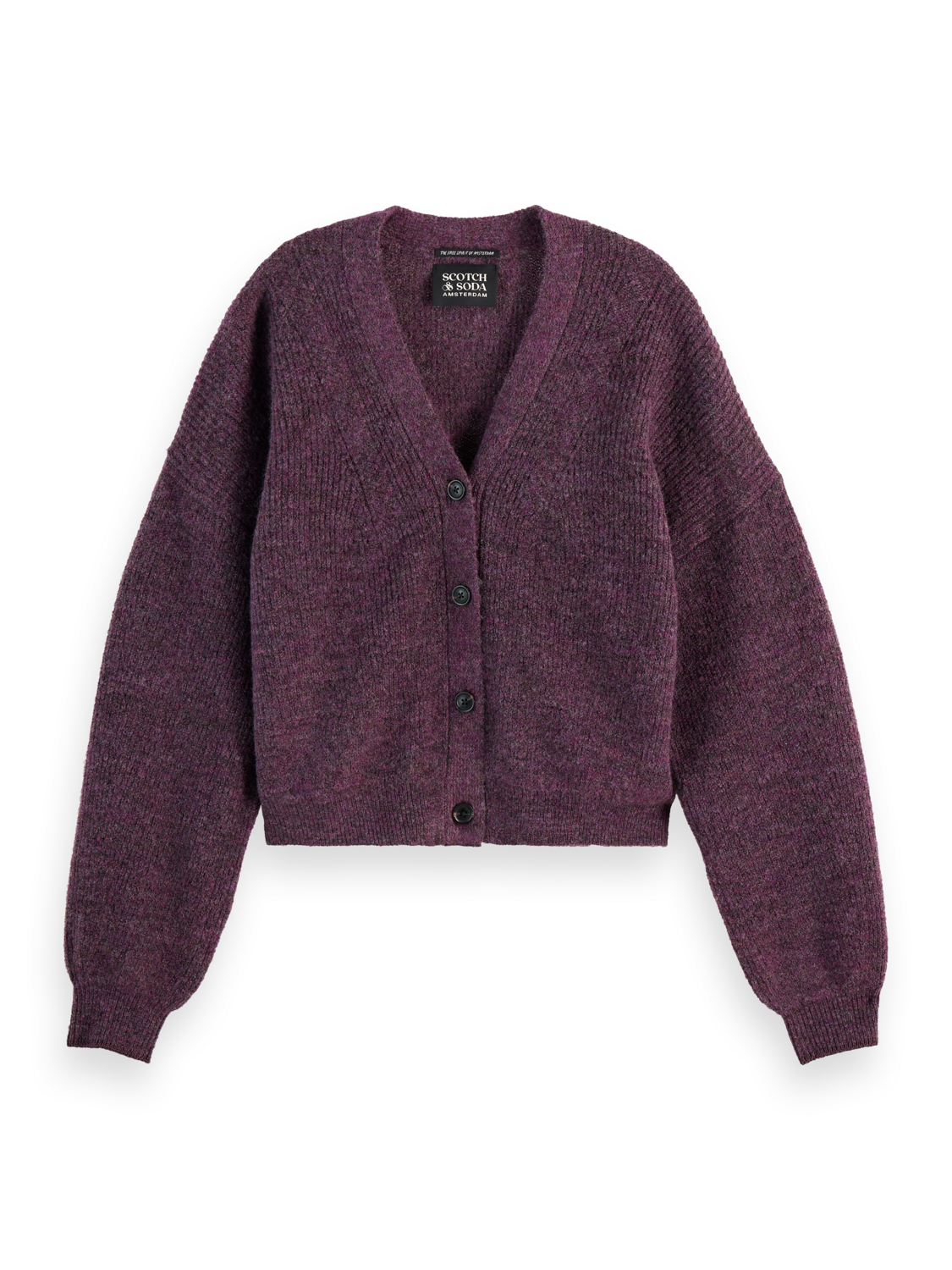 FUZZY RELAXED CARDIGAN