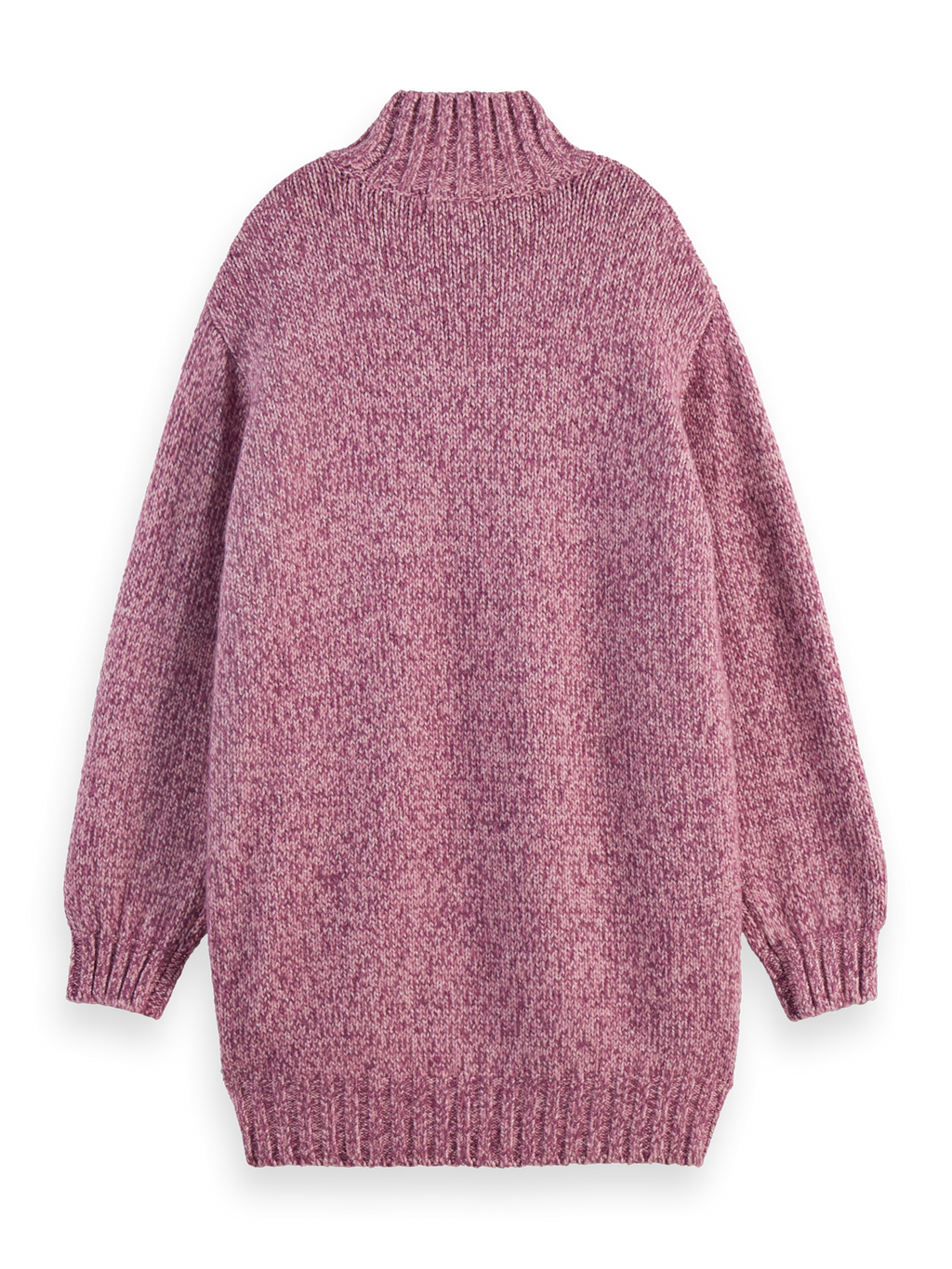 CHUNKY KNITTED MINI DRESS