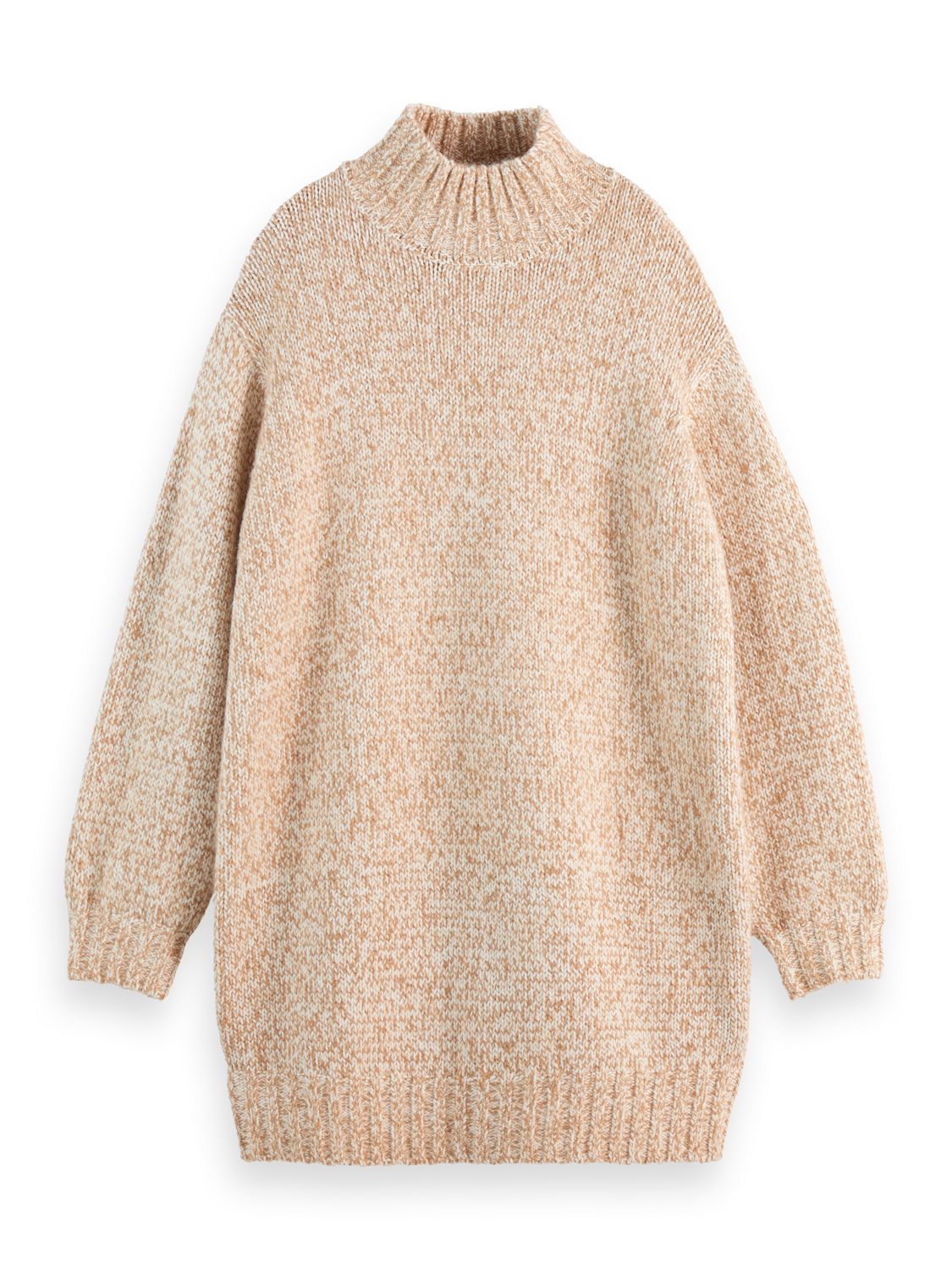 CHUNKY KNITTED MINI DRESS