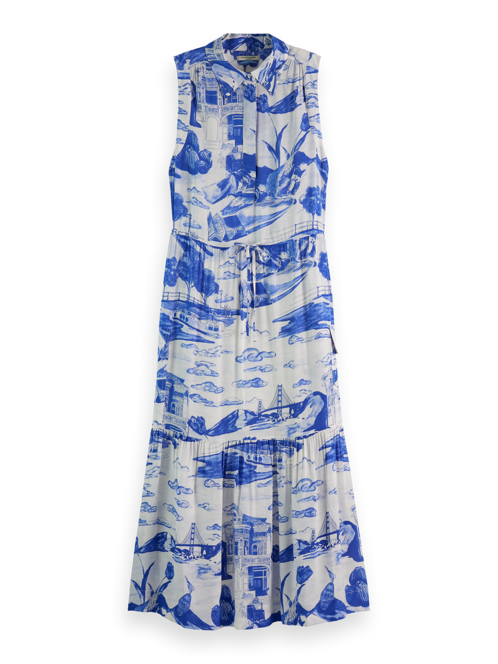 MAXI FLUID UTILITY DRESS