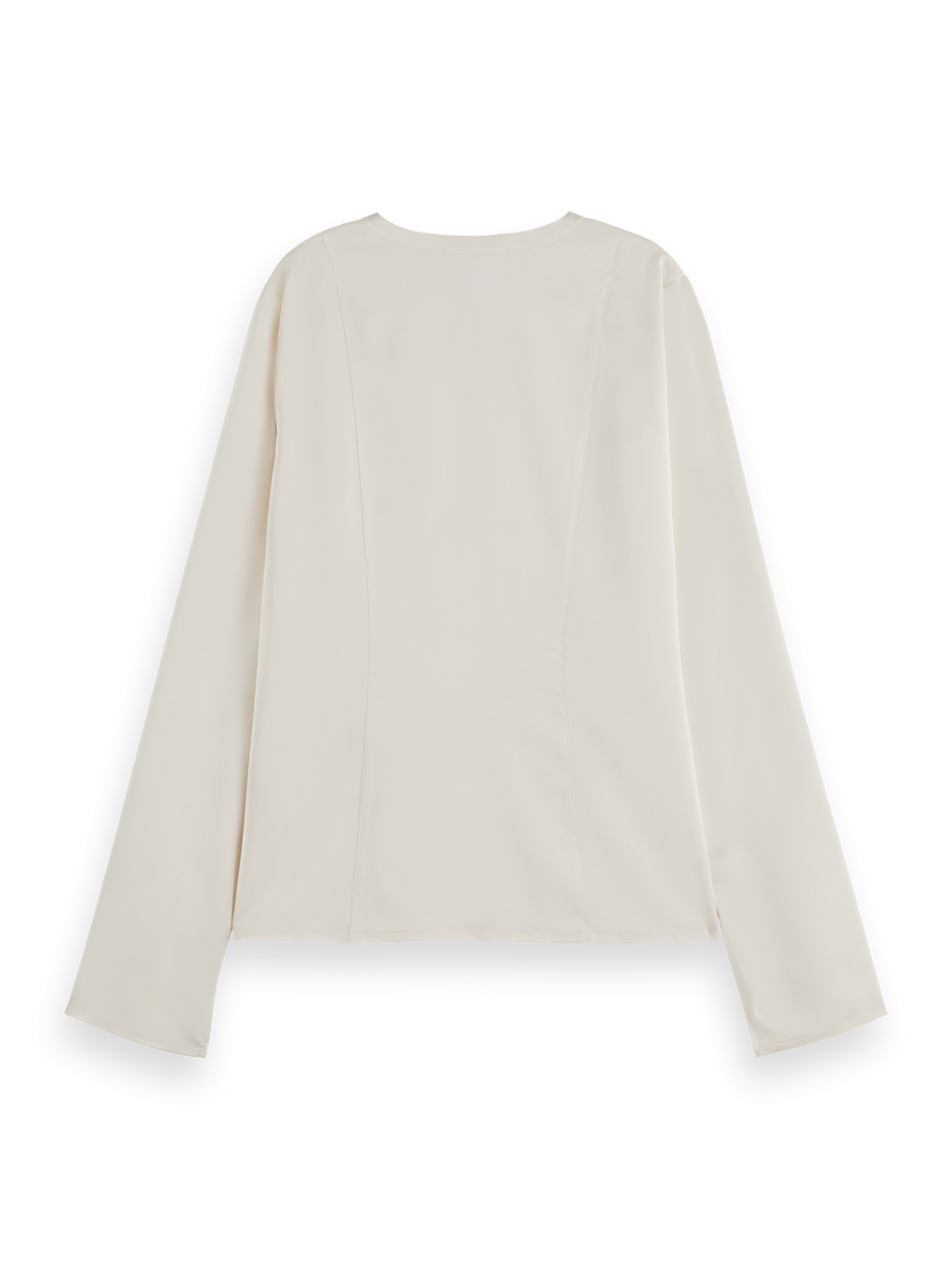 BUTTON DOWN CREPE SHIRT