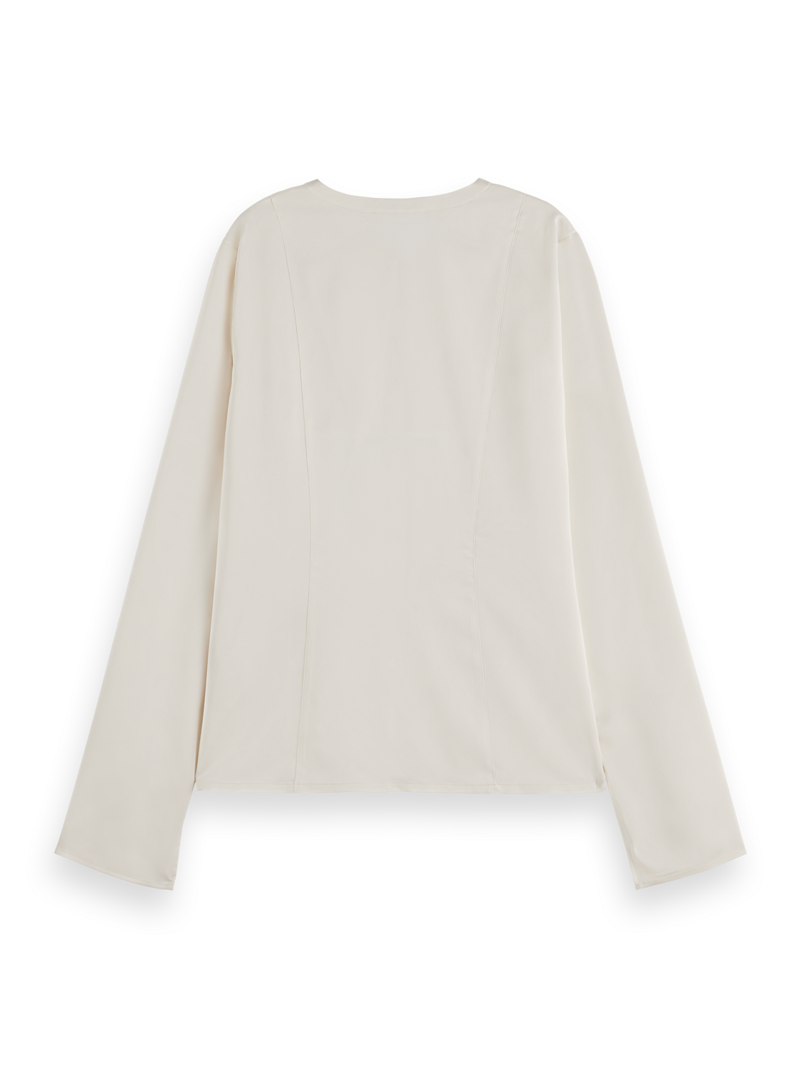 BUTTON DOWN CREPE SHIRT