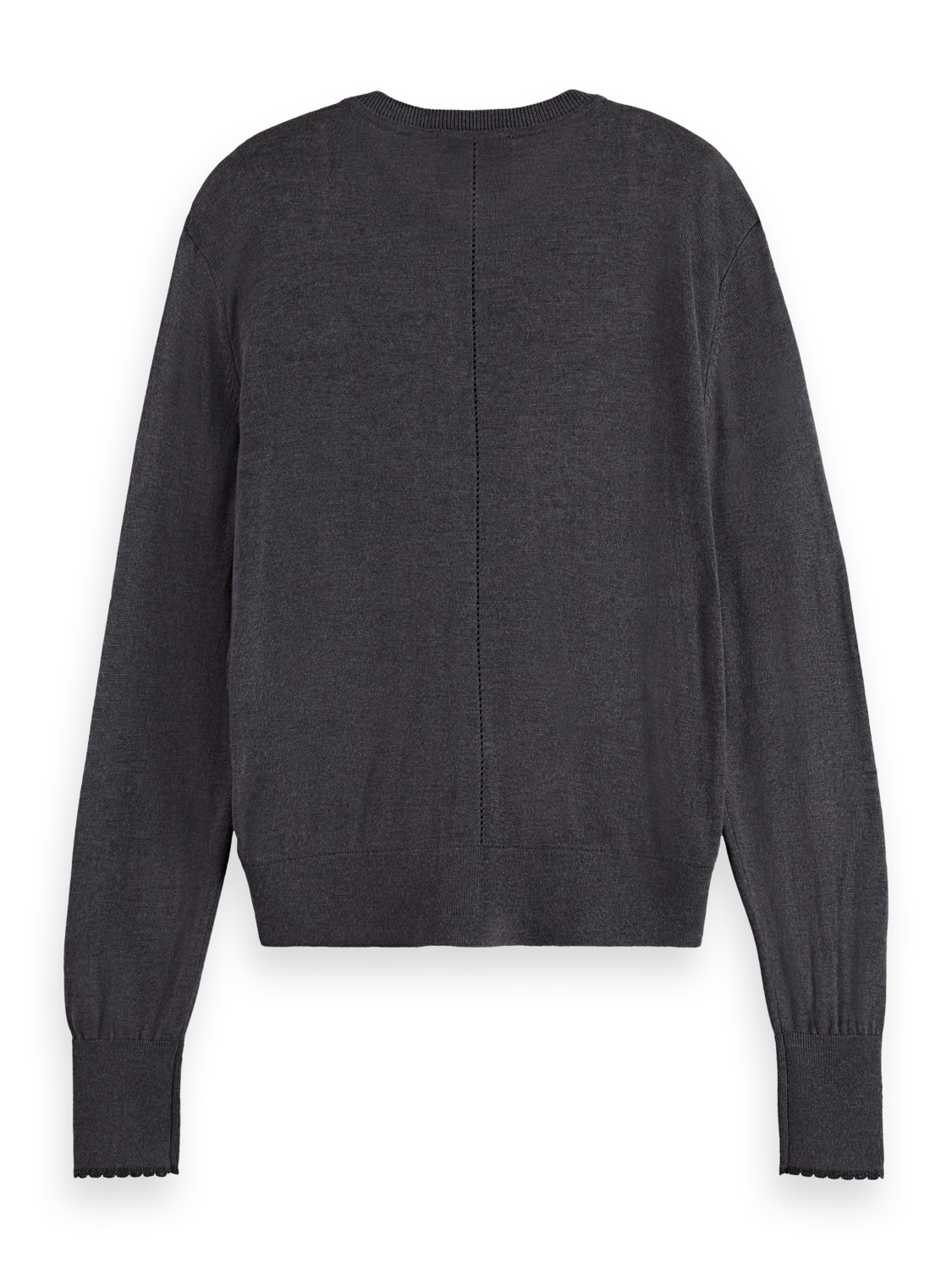 CREW NECK RELAXED CARDIGAN