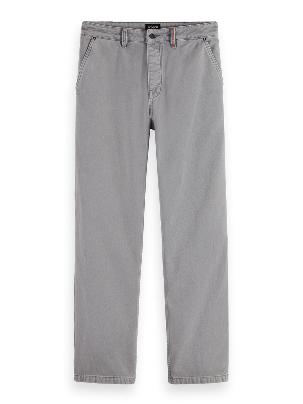 VERVE - ACID WASHED COTTON-BLEND WORKER PANT
