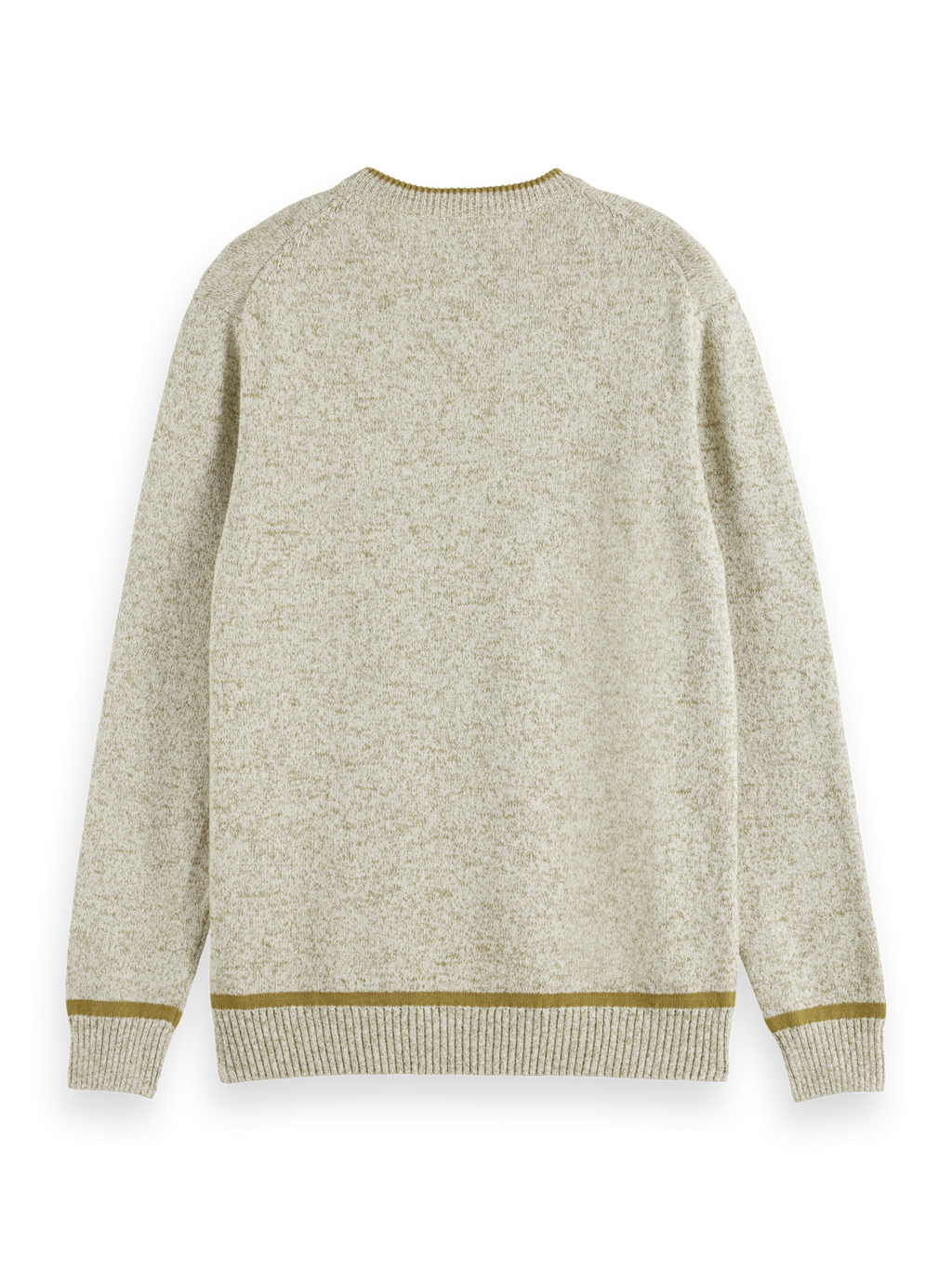 REGULAR CREW NECK COTTON BLEND