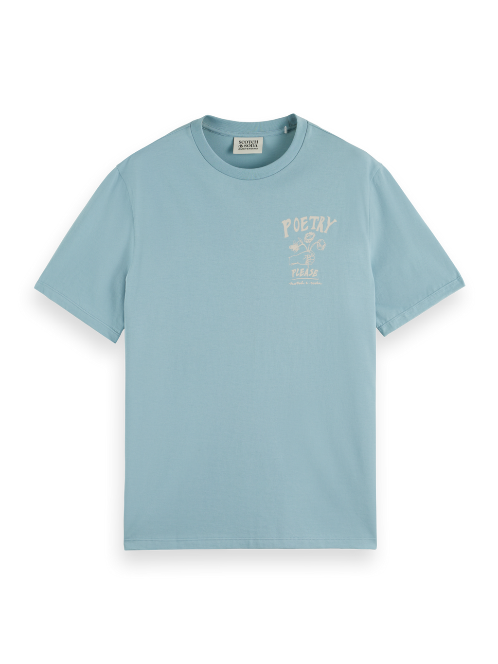 REGULAR FIT FRONT CHEST ARTWORK T-SHIRT