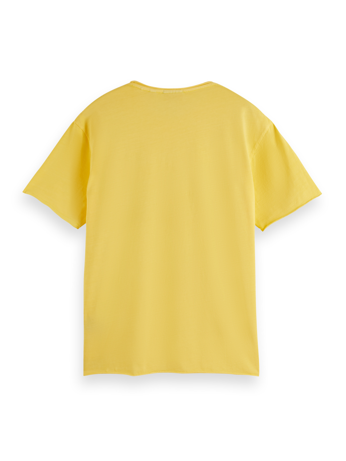 RELAXED FIT RAW EDGE T-SHIRT
