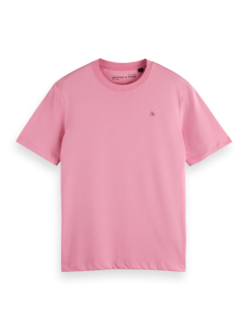 “Scotch & Soda” ウォッシュドアートワークフーディ Pink Scotch-and-Soda-Cotton-