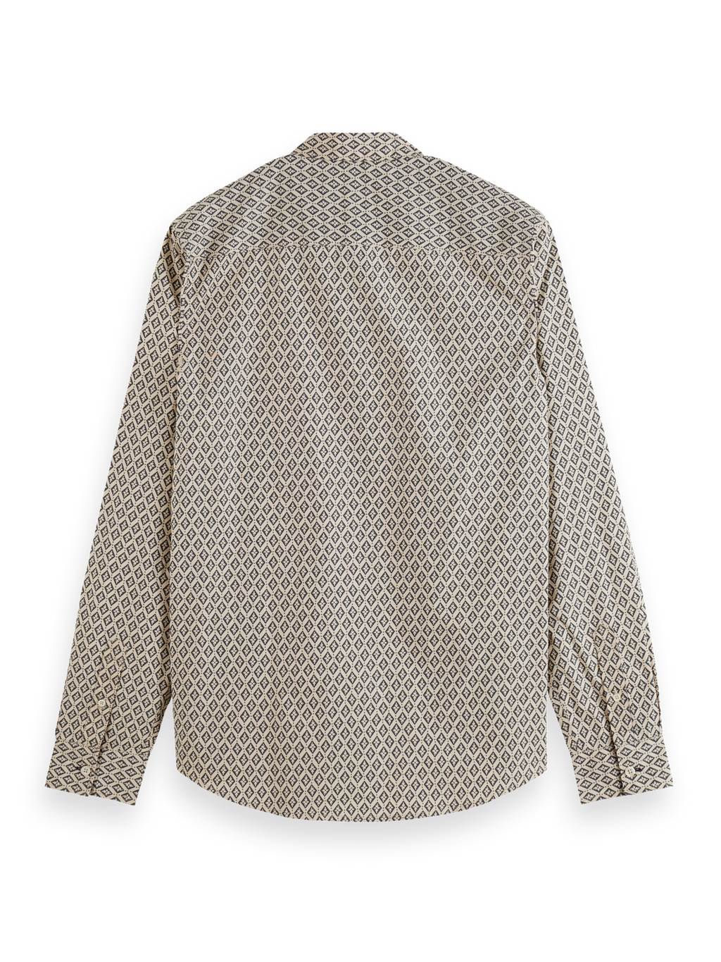 SLIM FIT DITSY AOP SHIRT